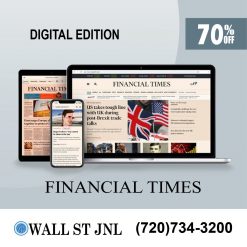 Financial Times Newspaper Digital Access for 2 Years at 70% Off