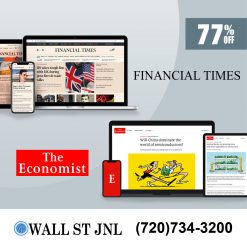 Financial Times Newspaper and The Economist Combo 3 Years - Save 77% Off