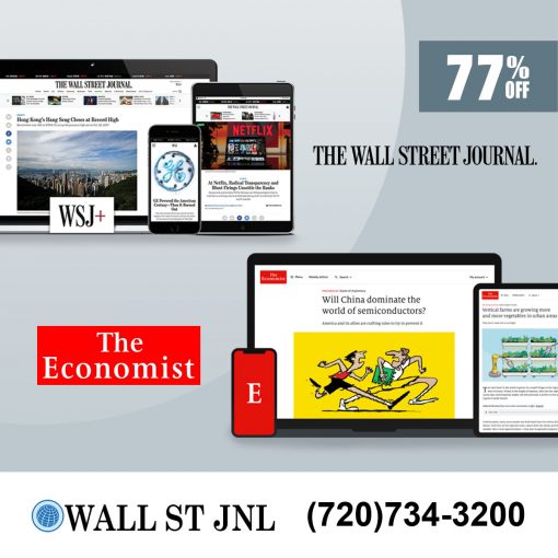The WSJ News and The Economist Combo Package