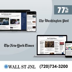 NY Times and Washington Post Digital Membership for 2 Years