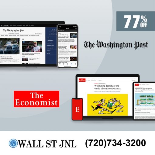 The Economist and Washington Post 2-Year Subscription for $199
