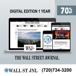 Wall Street Journal Digital News 1-Year Subscription for $129